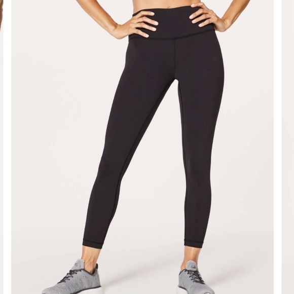 Lululemon Wunder Under Hi-Rise 7/8 Tight *Full-On Luon 25" - Picture 1 of 8